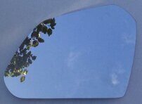 Вкладыш зеркальный элемент для Hyundai Sonata VII 014- левая с обогревом Хундай соната